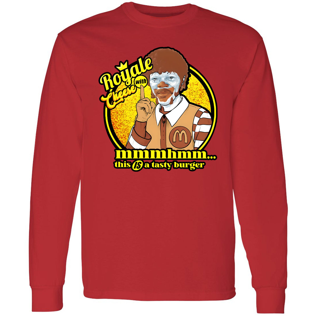 Long Sleeve T-Shirt - U4M9SDJ3 - Red - 14