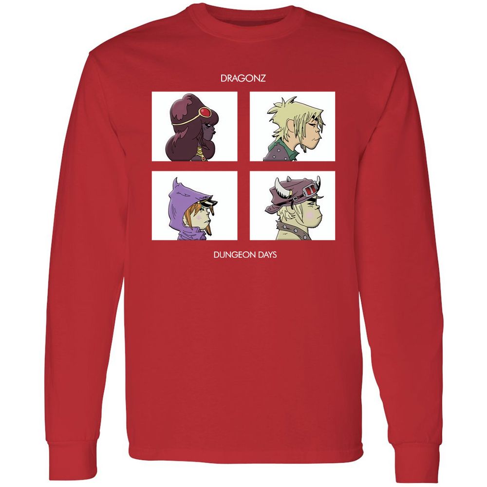 Long Sleeve T-Shirt - Q16WM5CG - Red - 14