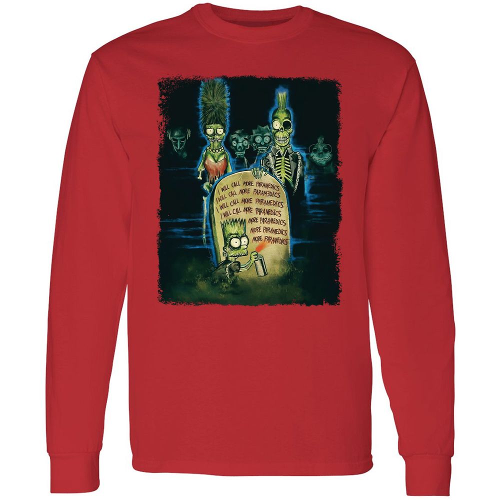 Long Sleeve T-Shirt - Y1N2NKVE - Red - 14