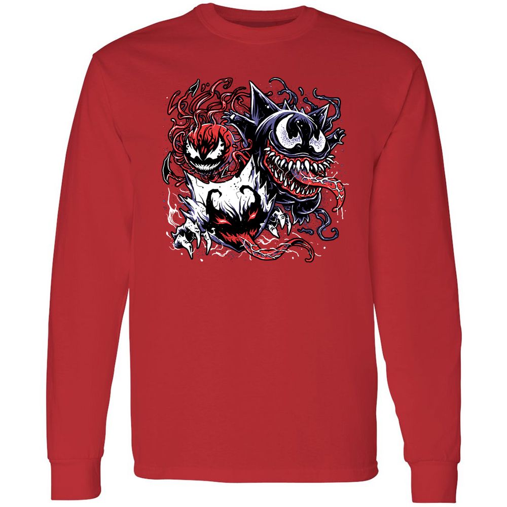 Long Sleeve T-Shirt - HFYZBPBY - Red - 14
