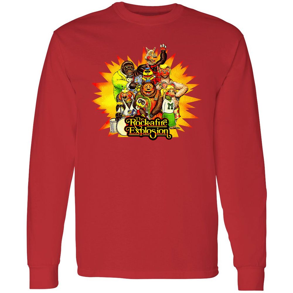 Long Sleeve T-Shirt - GG43RLSC - Red - 14