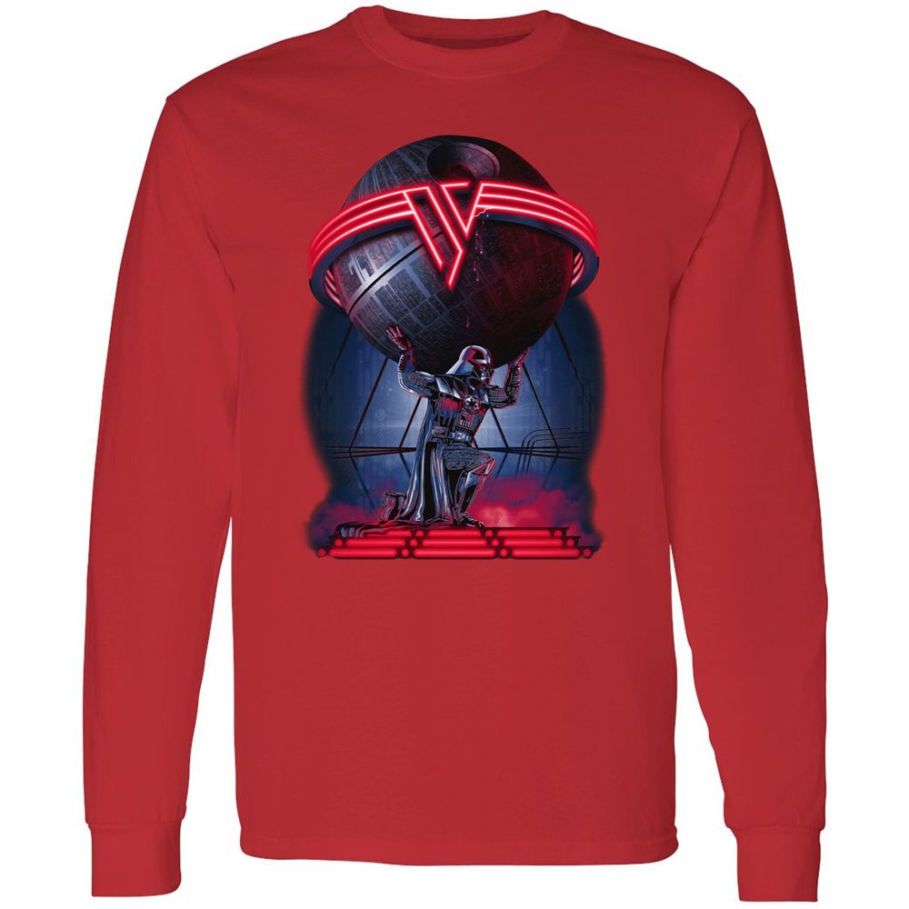 Long Sleeve T-Shirt - 8A3NSYZQ - Red - 14