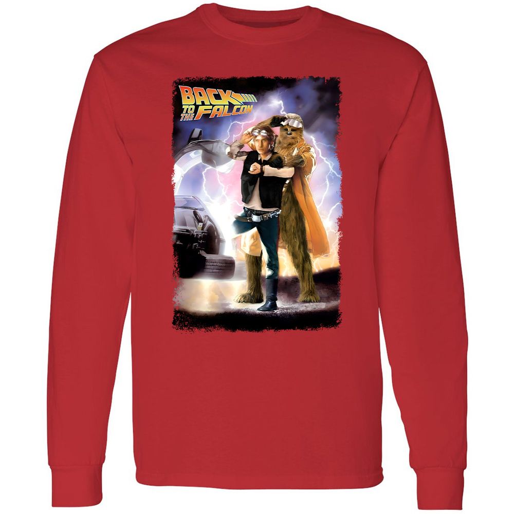 Long Sleeve T-Shirt - JMH77B4W - Red - 14