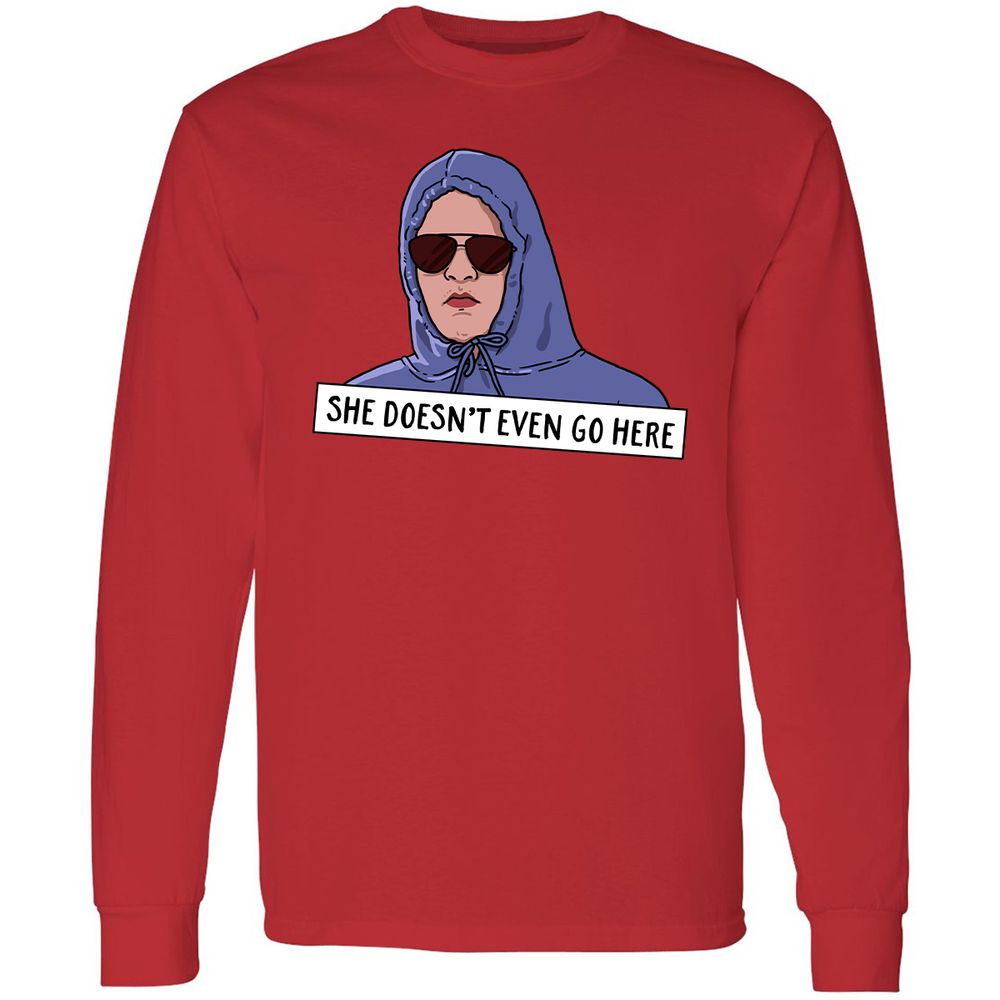 Long Sleeve T-Shirt - H4DU8SNT - Red - 14