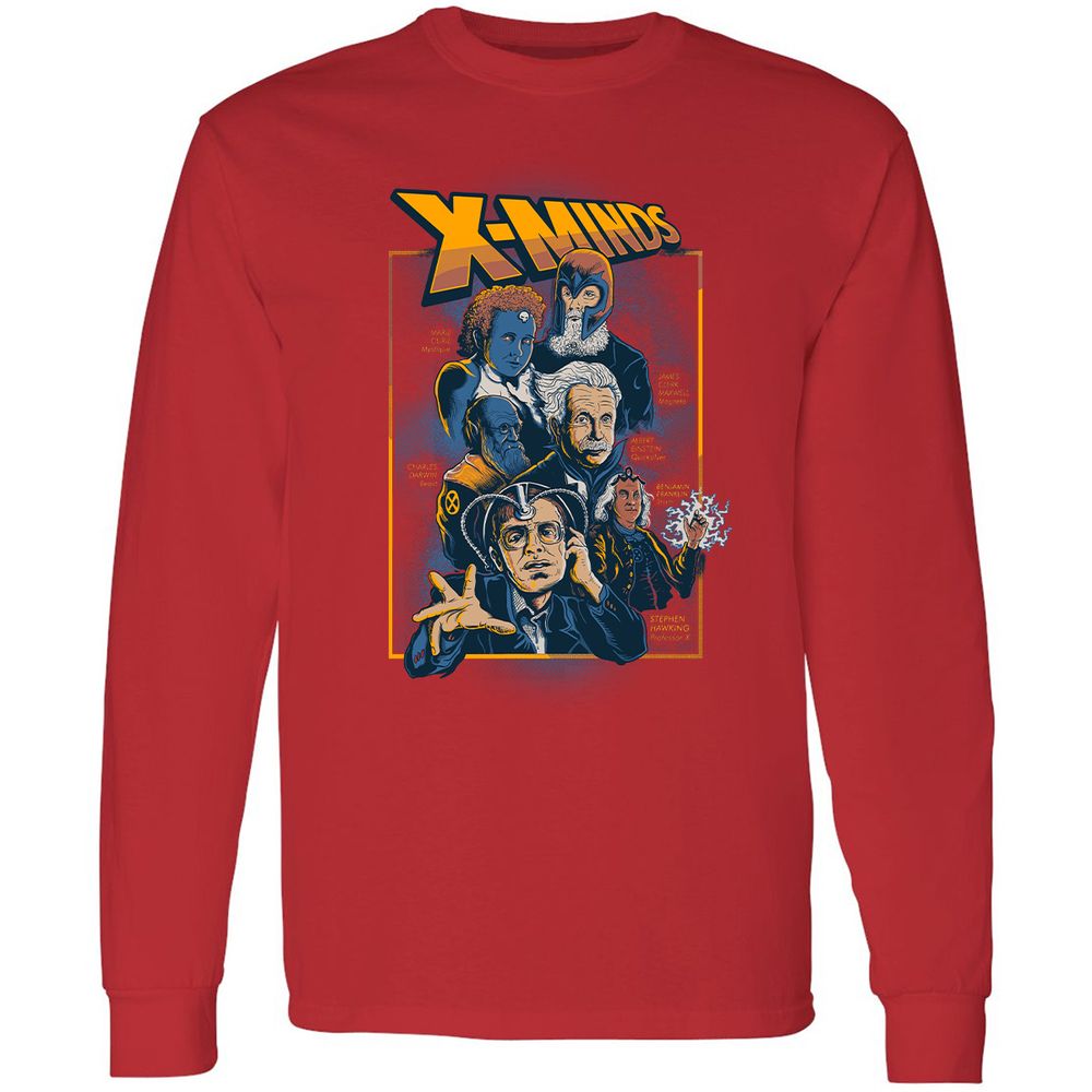 Long Sleeve T-Shirt - ZTWCVLBZ - Red - 14