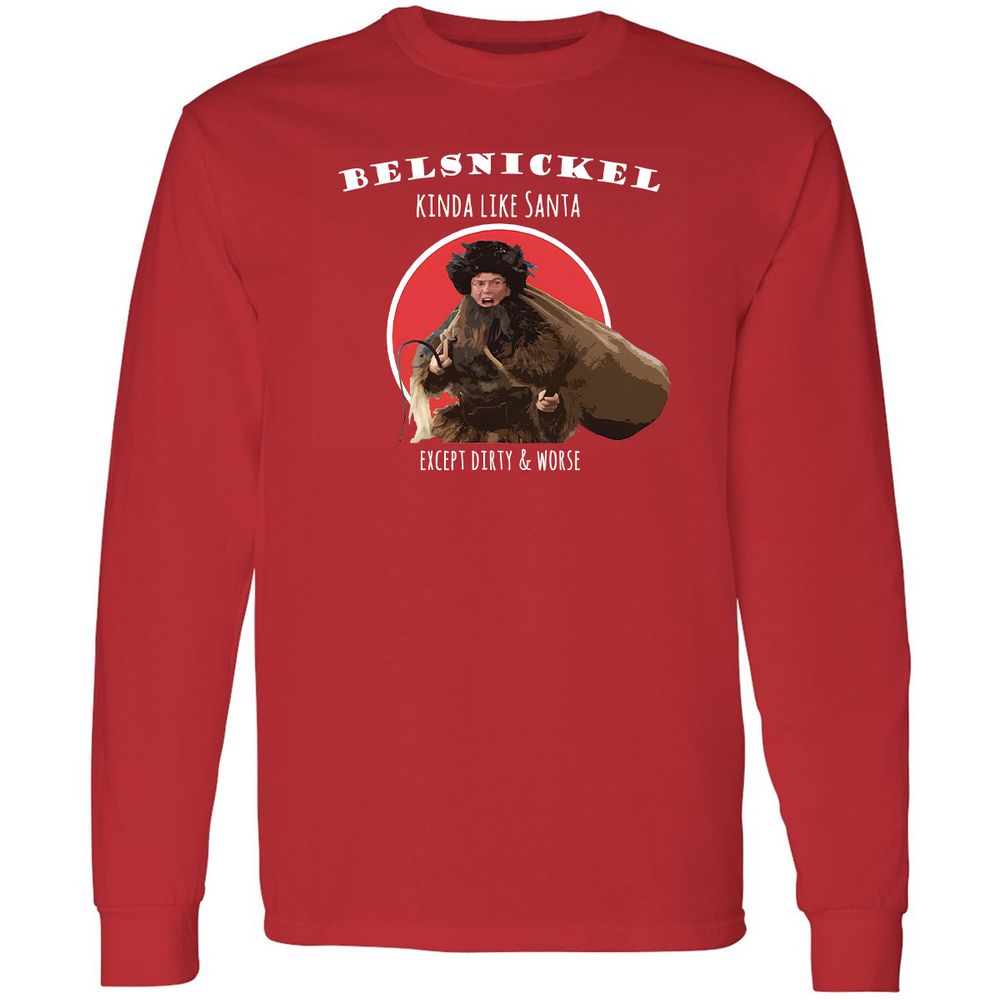 Long Sleeve T-Shirt - ZGZZLW8N - Red - 14