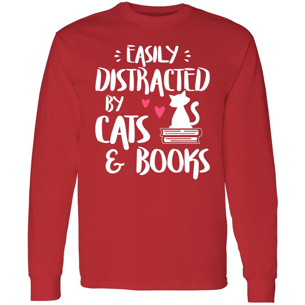 Long Sleeve T-Shirt - Z31C1P7T - Red - 14