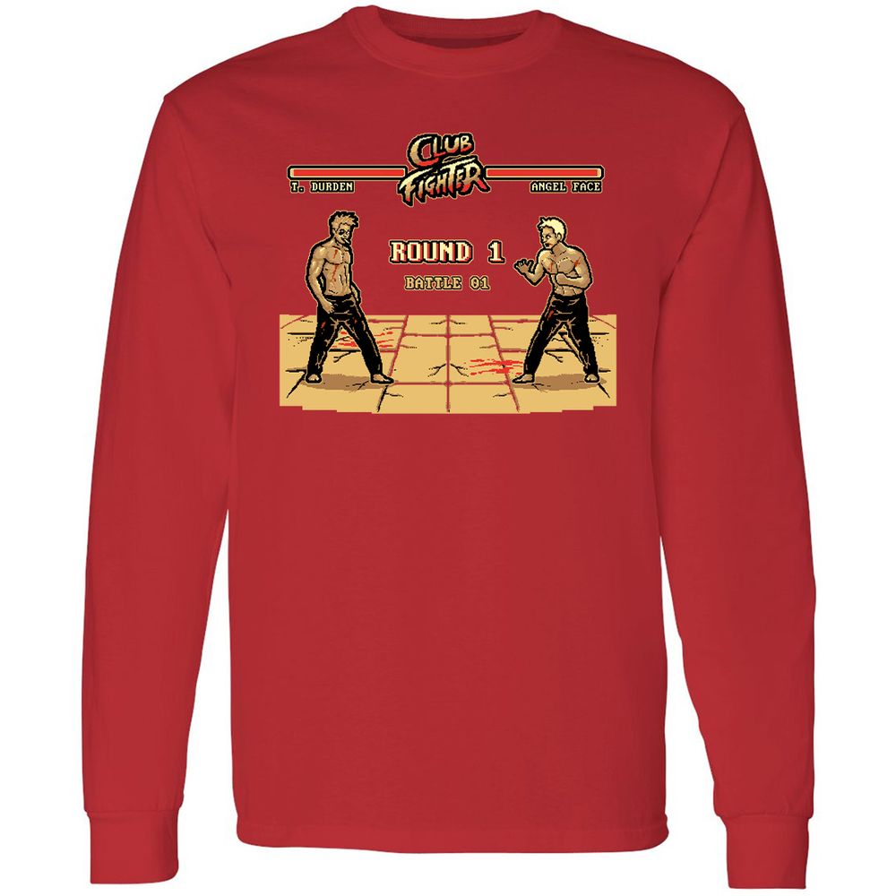 Long Sleeve T-Shirt - TCZDEW82 - Red - 14