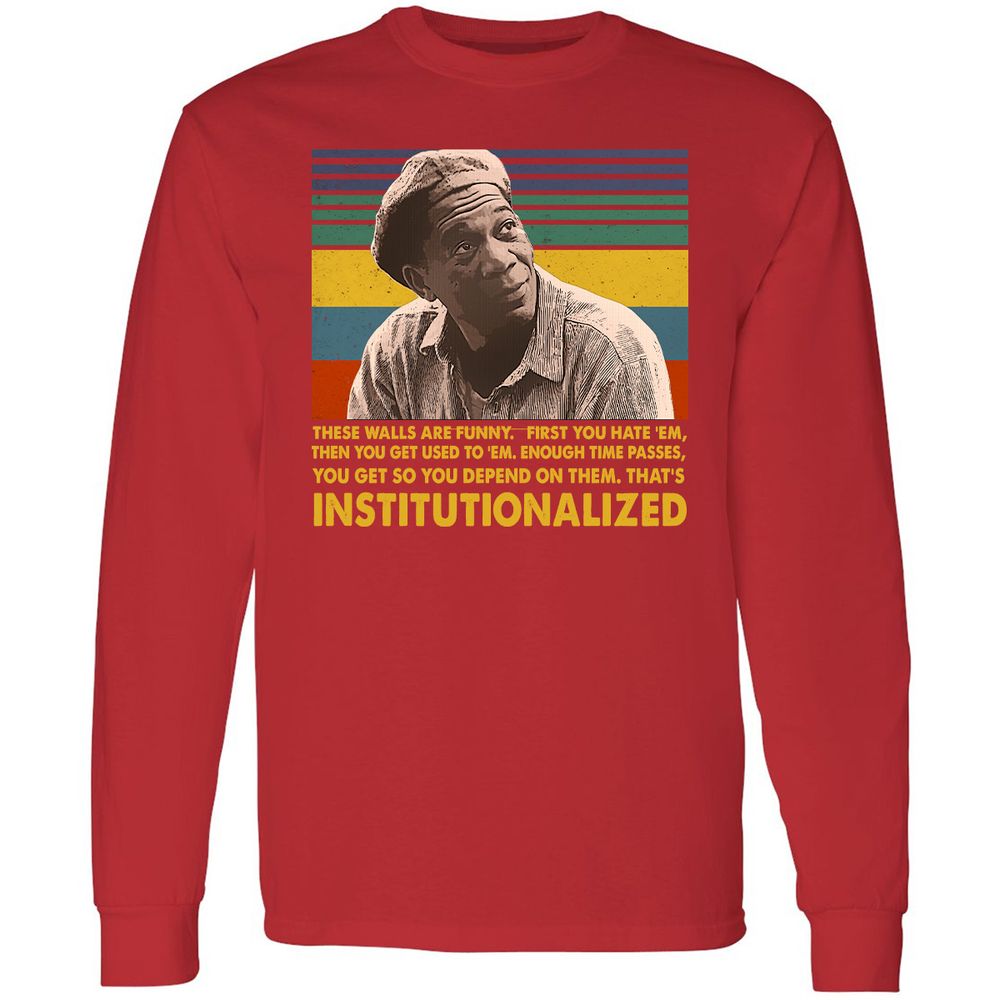 Long Sleeve T-Shirt - GLCCN21C - Red - 14