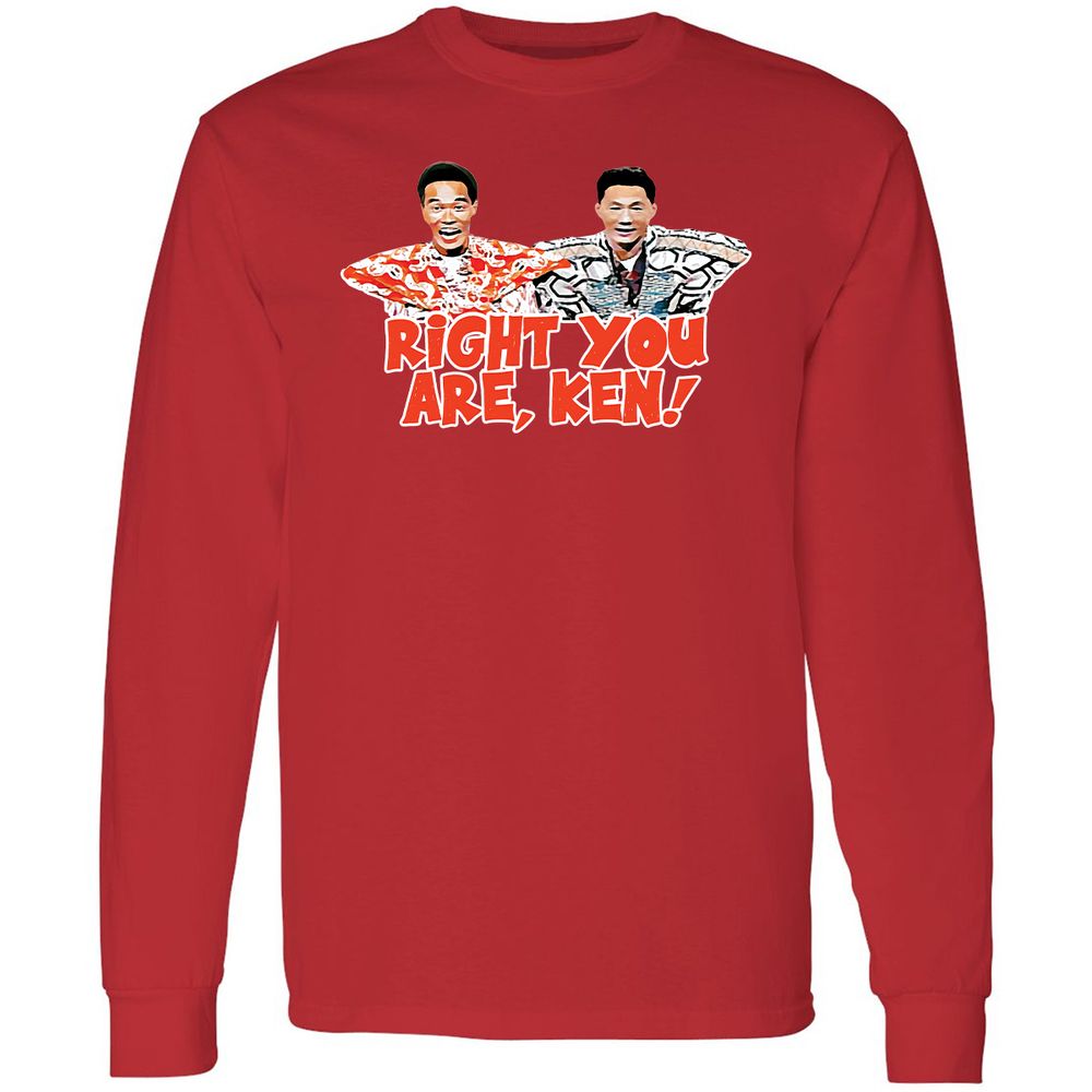 Long Sleeve T-Shirt - 2ZEUXM83 - Red - 14
