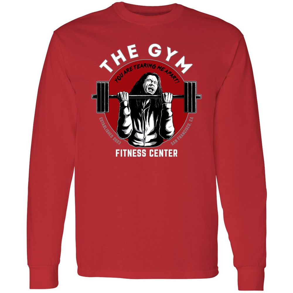 Long Sleeve T-Shirt - YKT4RAA6 - Red - 14