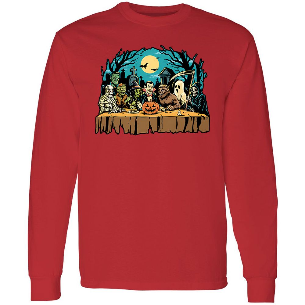 Long Sleeve T-Shirt - XD8KB45T - Red - 14