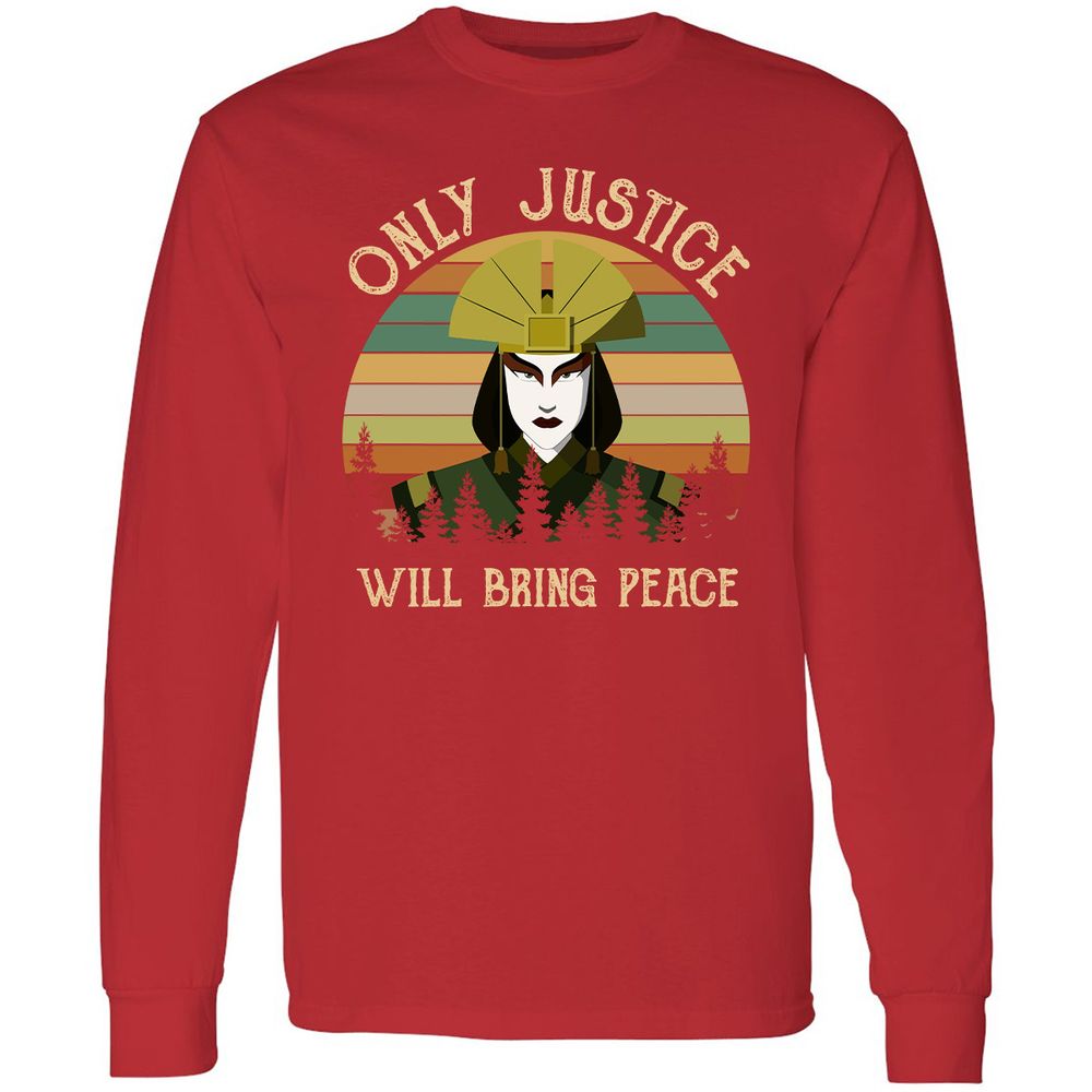 Long Sleeve T-Shirt - R5CLA1K2 - Red - 14