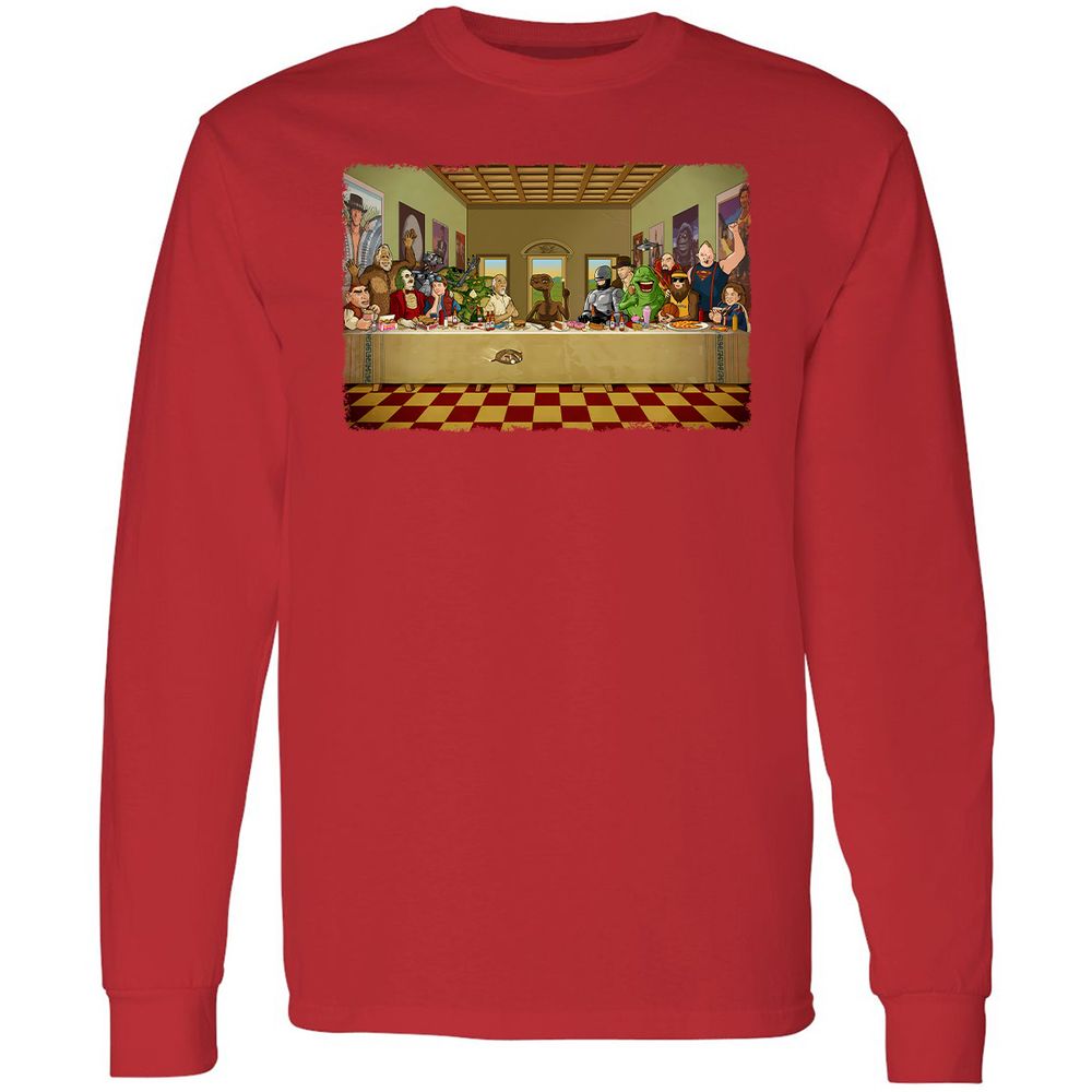 Long Sleeve T-Shirt - H7N7Y4EM - Red - 14