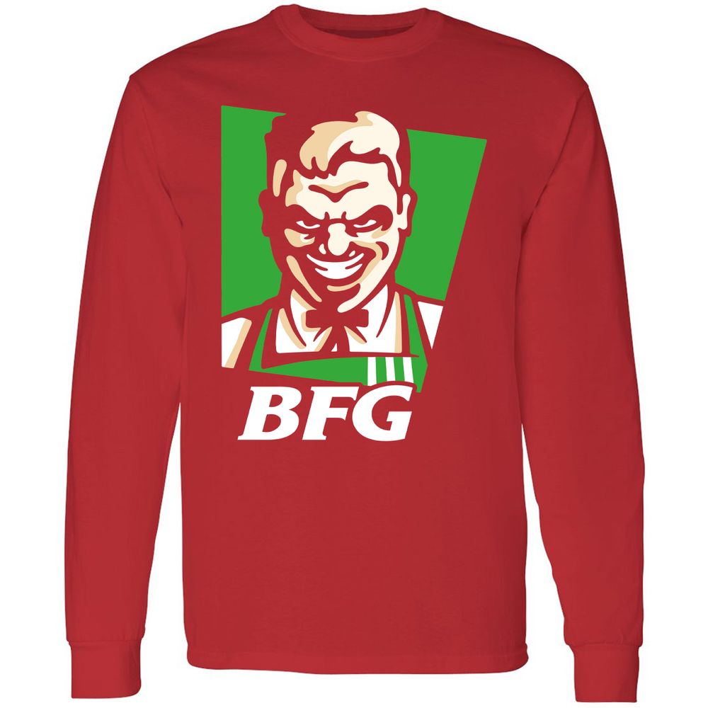 Long Sleeve T-Shirt - EJZLHH3U - Red - 14