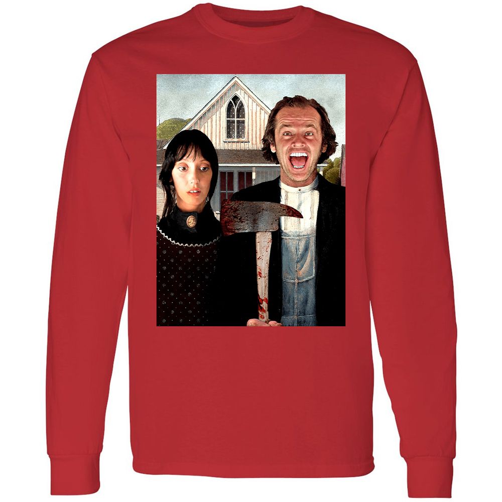 Long Sleeve T-Shirt - PAHGRBUD - Red - 14