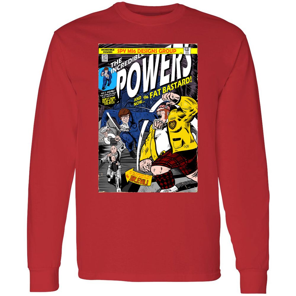 Long Sleeve T-Shirt - 7RCFBWSY - Red - 14