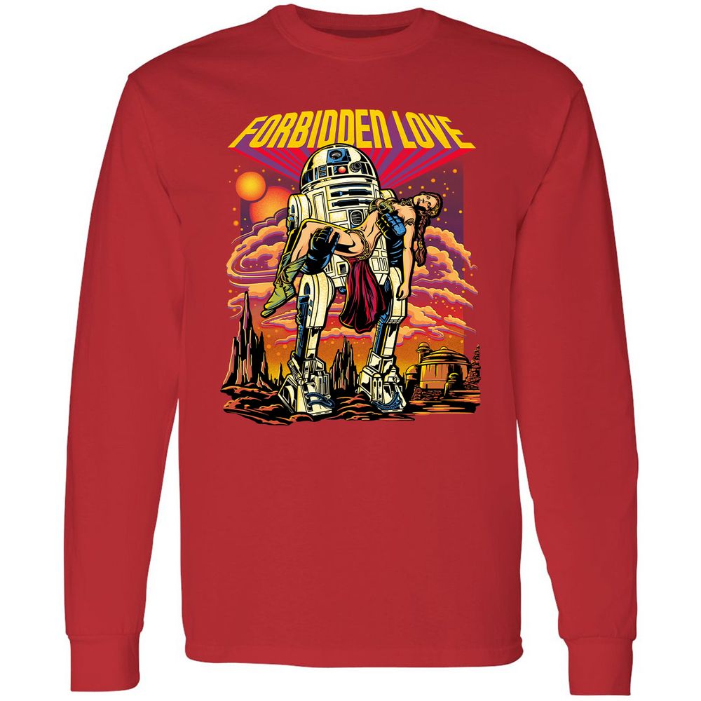 Long Sleeve T-Shirt - WRZ1HTYE - Red - 14