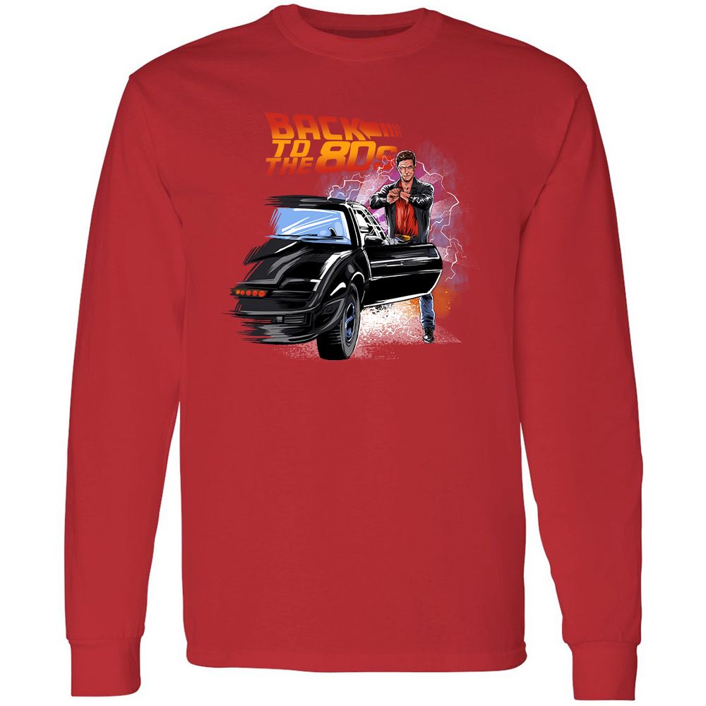 Long Sleeve T-Shirt - FLZG24Y5 - Red - 14