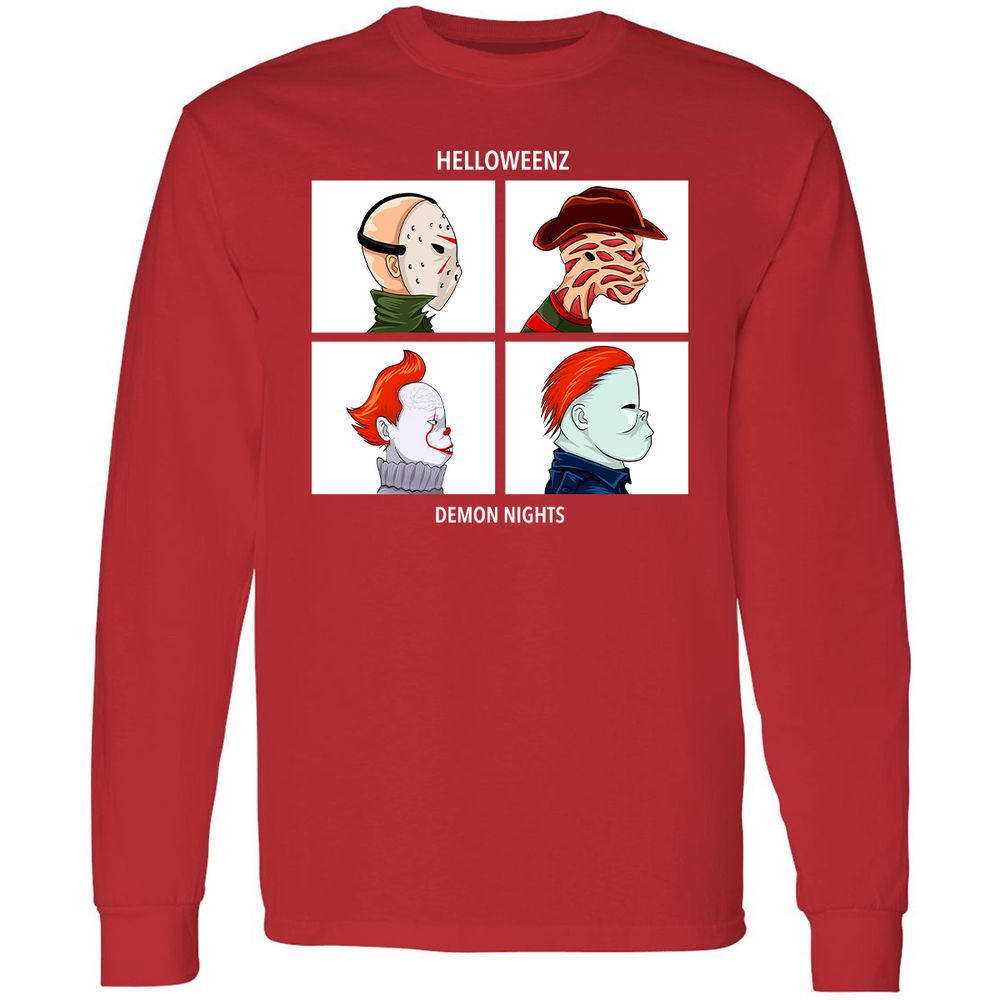 Long Sleeve T-Shirt - 9ACPDCRY - Red - 14