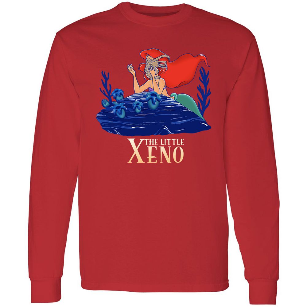 Long Sleeve T-Shirt - 6RVU48EA - Red - 14