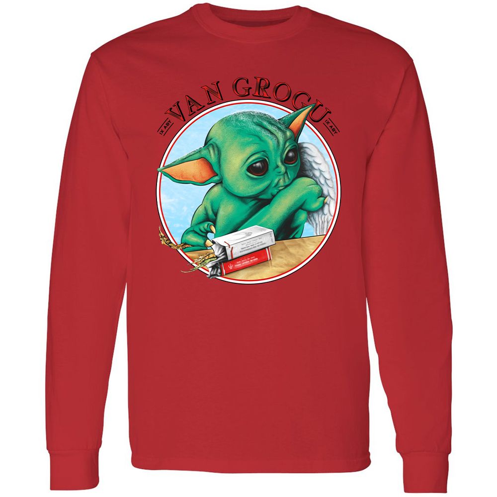 Long Sleeve T-Shirt - BPHC4QAG - Red - 14