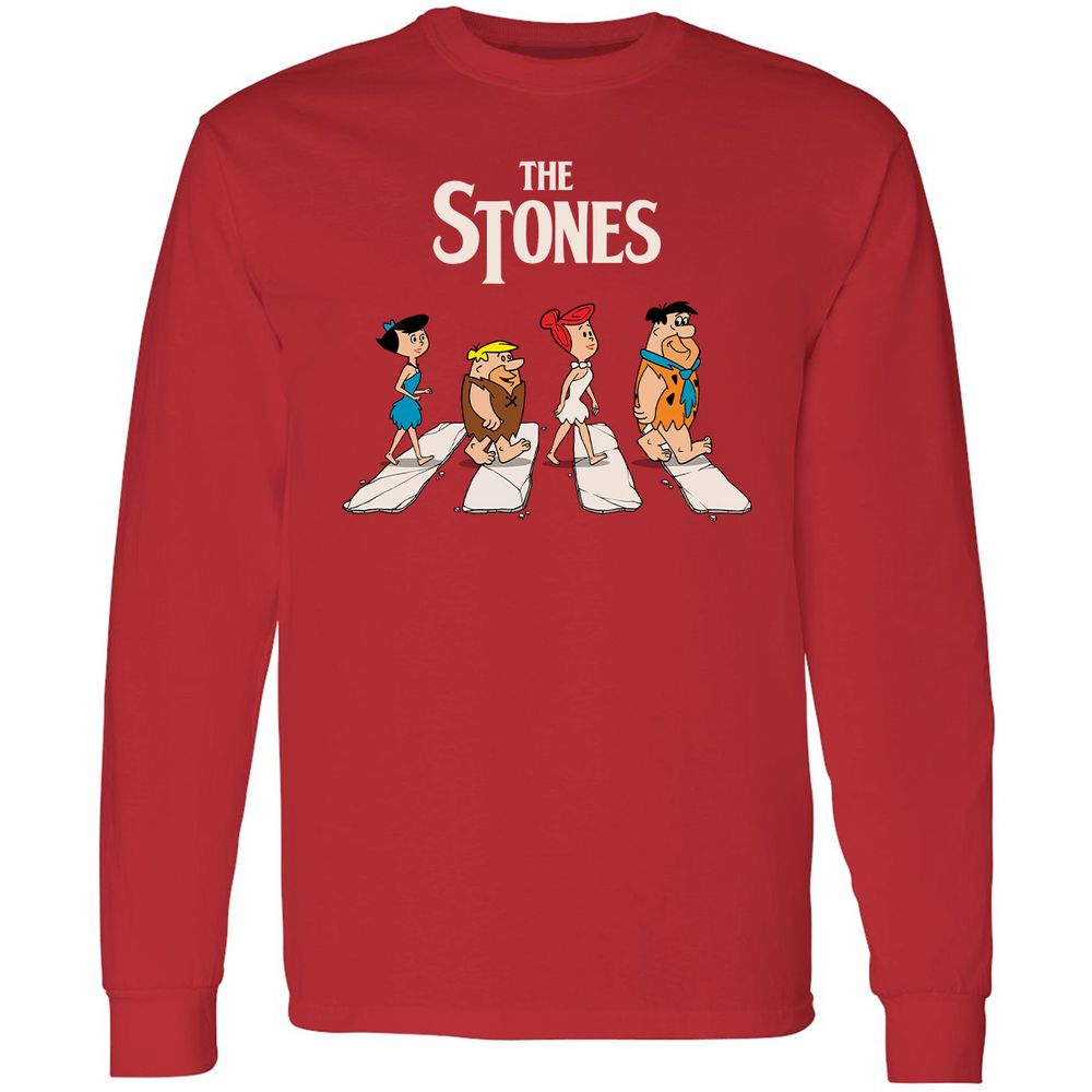 Long Sleeve T-Shirt - JXURGWZ7 - Red - 14