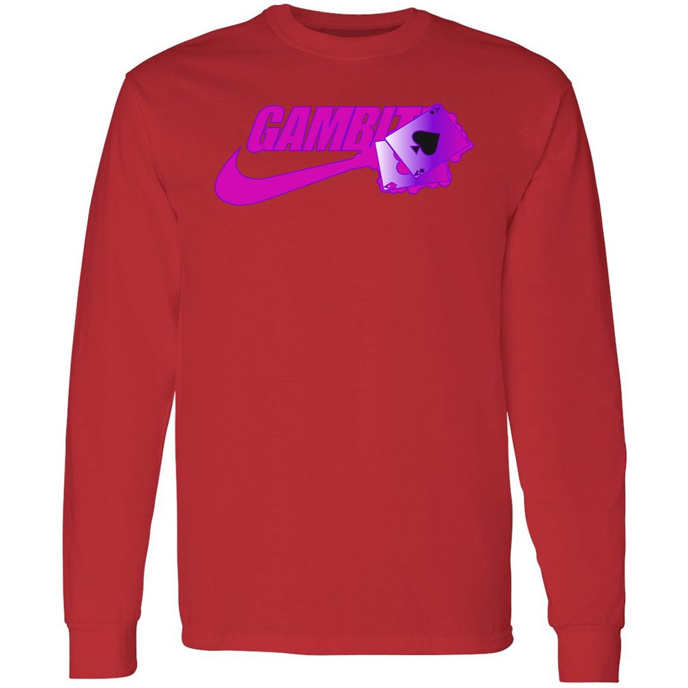 Long Sleeve T-Shirt - FRPML8RU - Red - 14