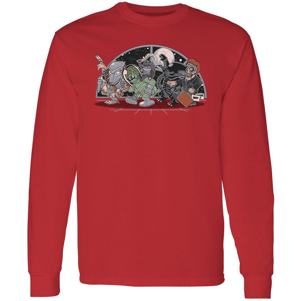 Long Sleeve T-Shirt - AT3YRKNA - Red - 14