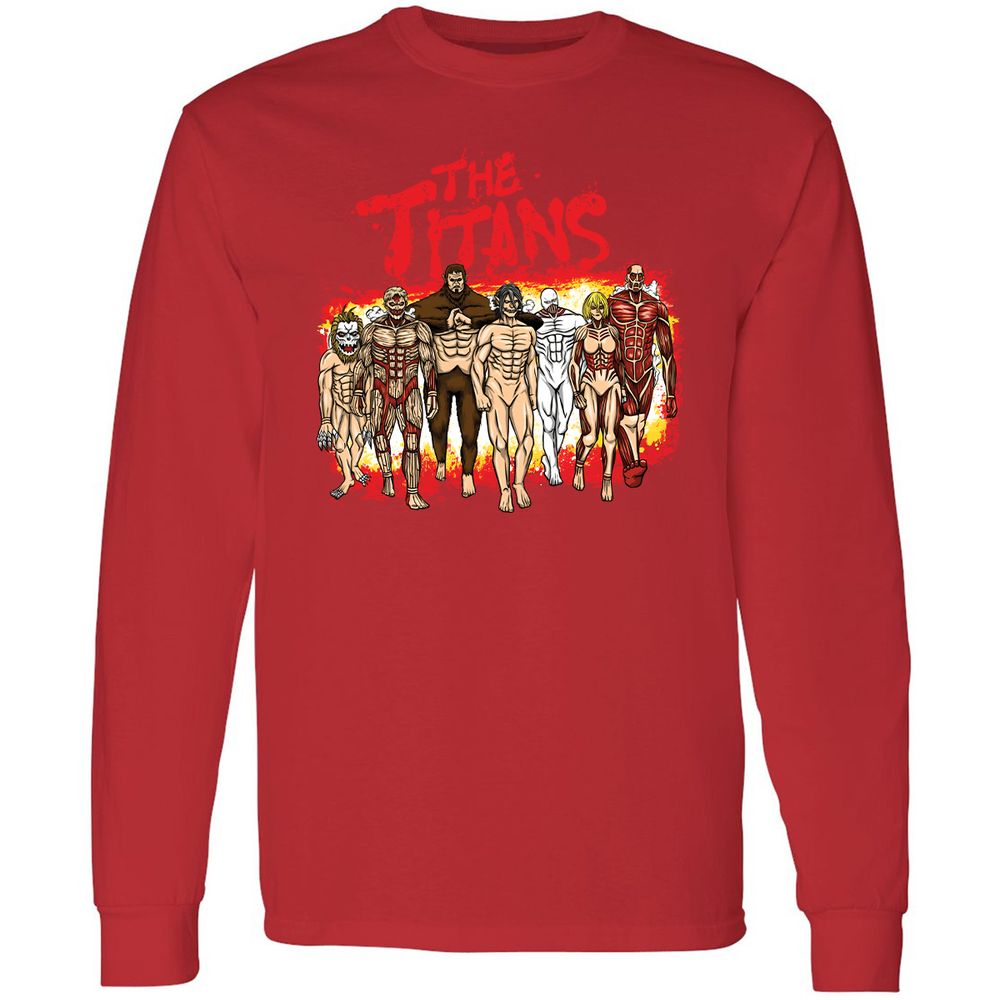 Long Sleeve T-Shirt - 1R1SG6Y8 - Red - 14