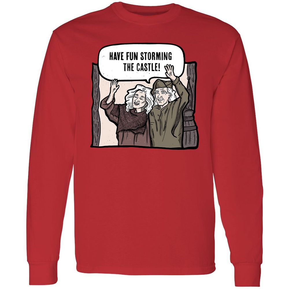 Long Sleeve T-Shirt - NQZTX449 - Red - 14