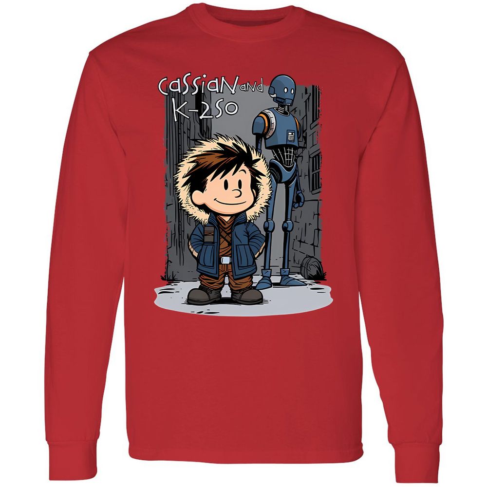 Long Sleeve T-Shirt - ZD2MUR12 - Red - 14