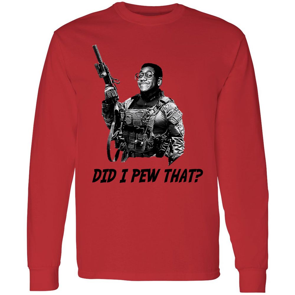 Long Sleeve T-Shirt - W4PJVRGW - Red - 14