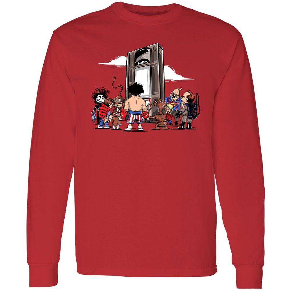 Long Sleeve T-Shirt - NBNZCGGT - Red - 14