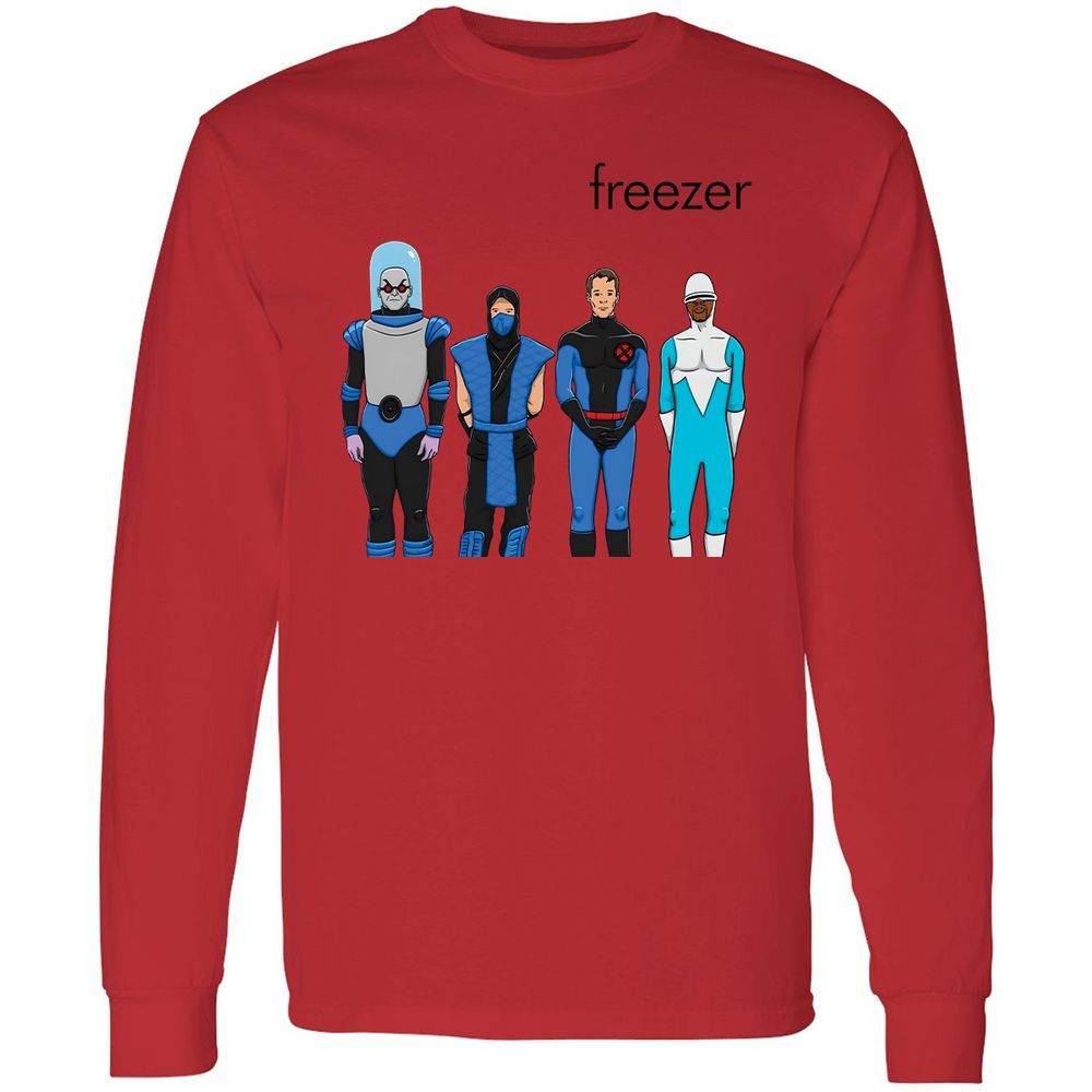 Long Sleeve T-Shirt - WMTZZV47 - Red - 14