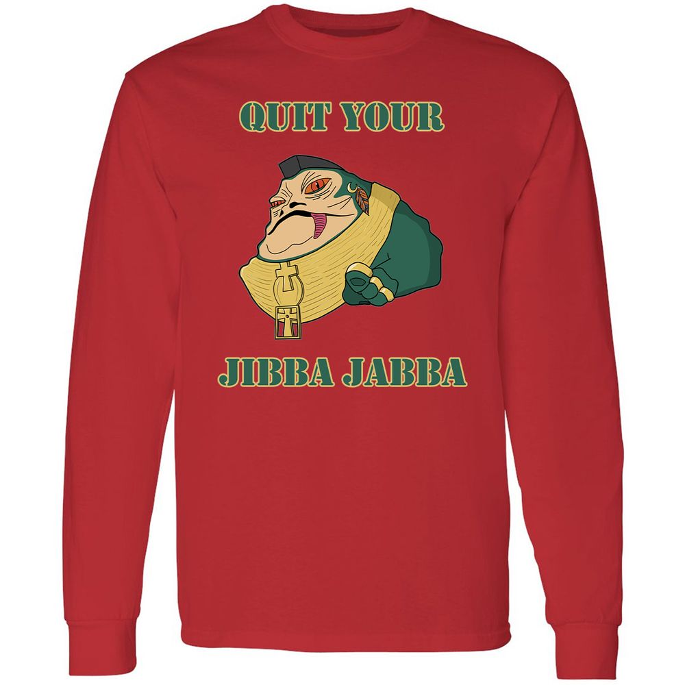 Long Sleeve T-Shirt - RK5ZFQS9 - Red - 14