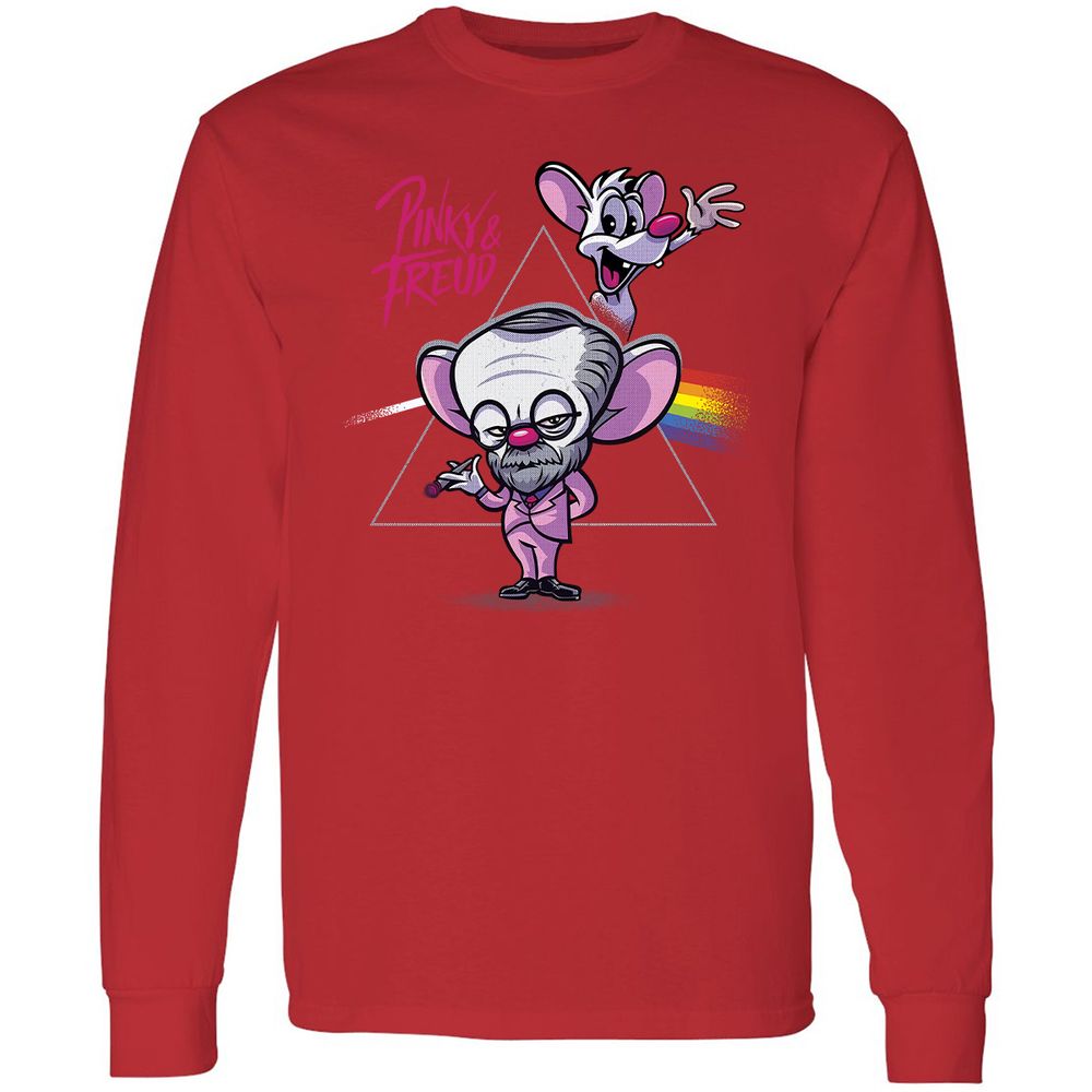 Long Sleeve T-Shirt - 2DCVNUV7 - Red - 14