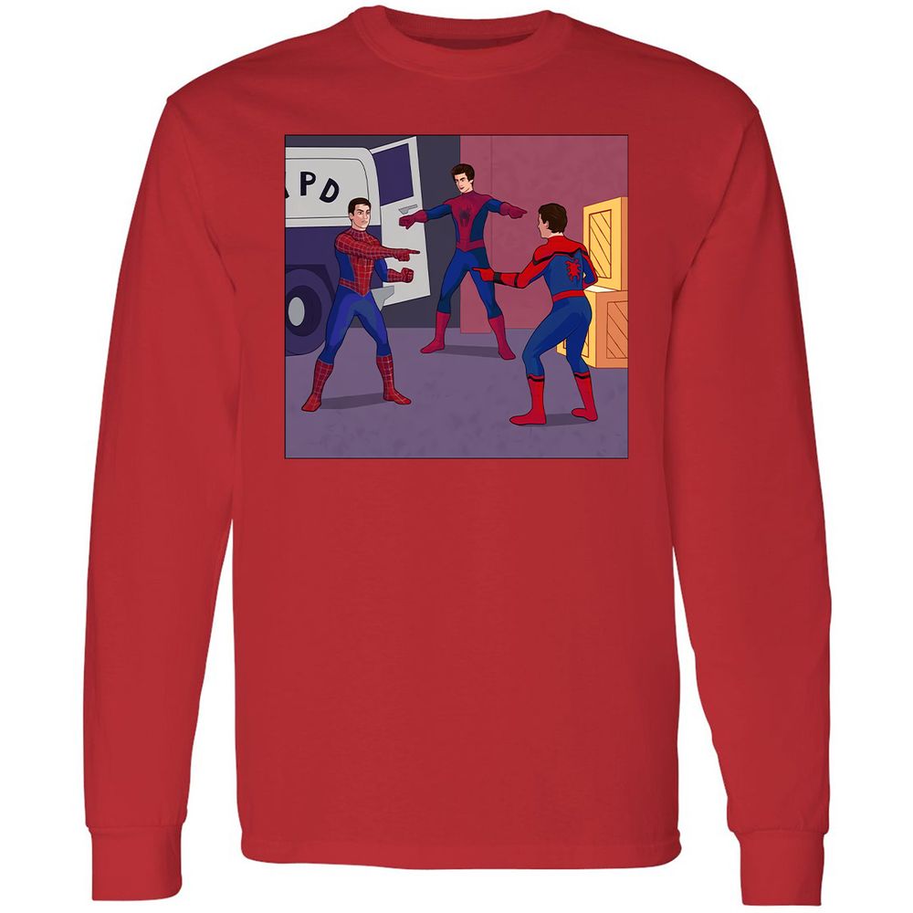 Long Sleeve T-Shirt - F3C7XXD7 - Red - 14