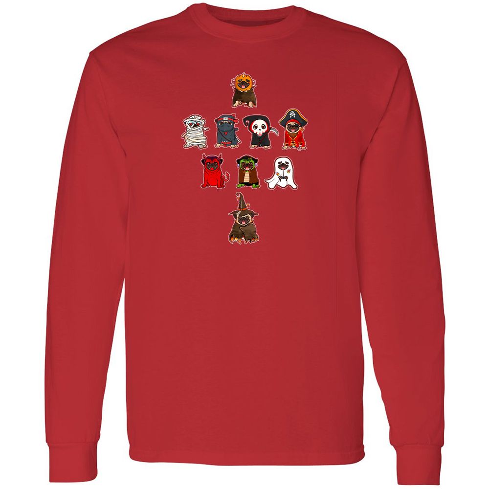 Long Sleeve T-Shirt - CEKJCESK - Red - 14
