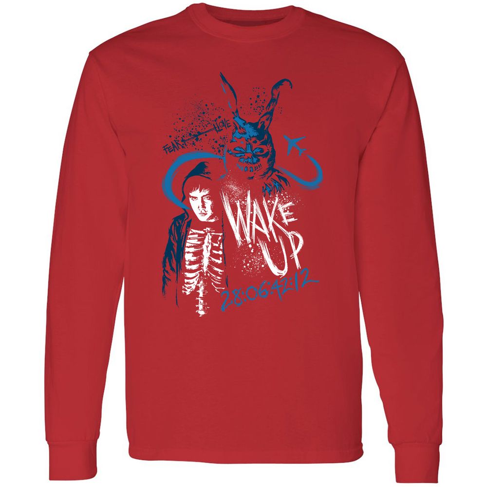 Long Sleeve T-Shirt - 3ZAKECK4 - Red - 14