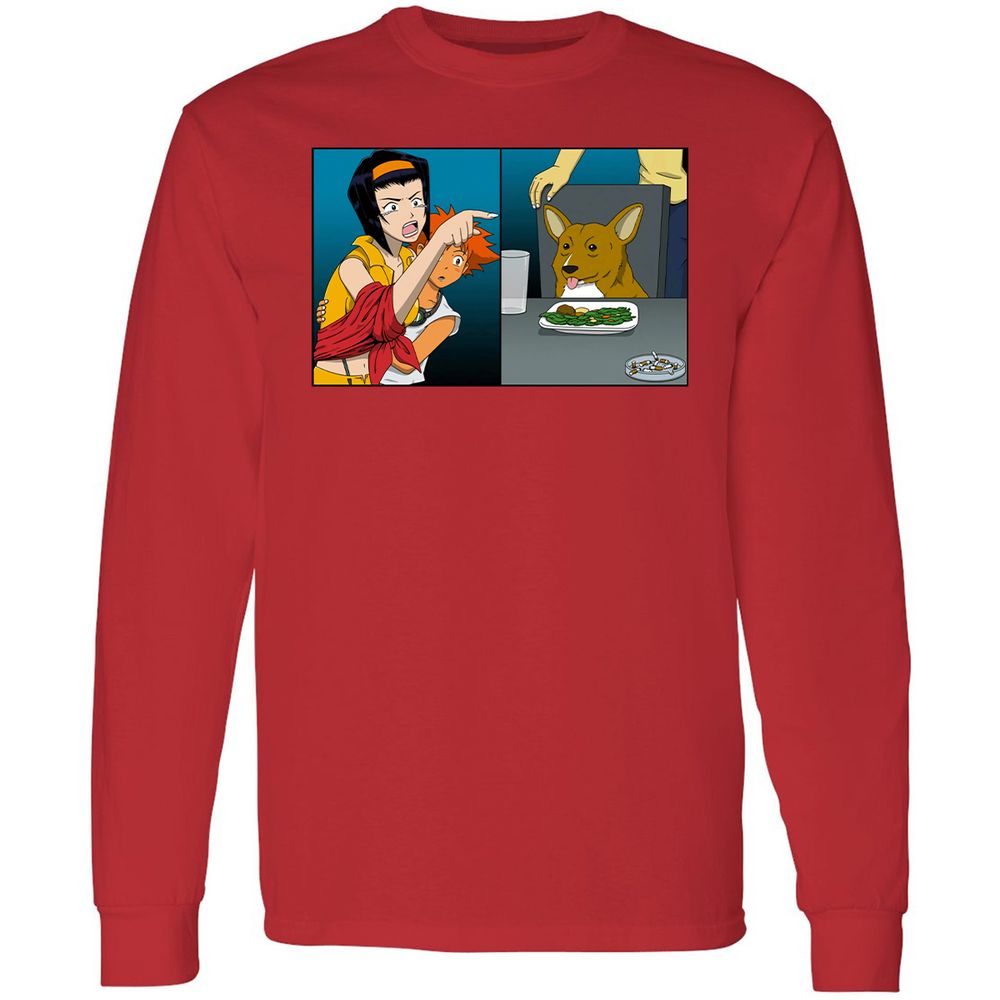 Long Sleeve T-Shirt - JWW2FF1P - Red - 14