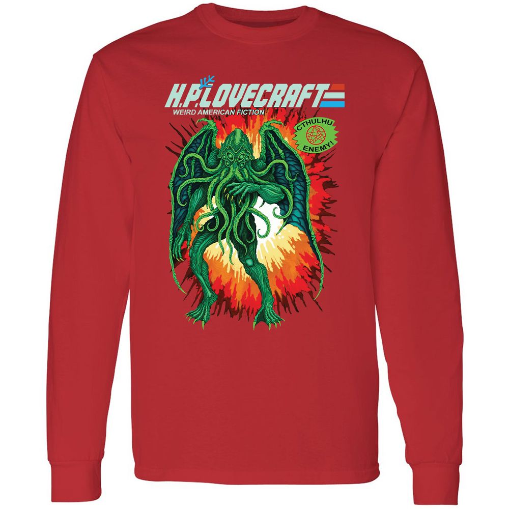 Long Sleeve T-Shirt - RCSTHDSH - Red - 14