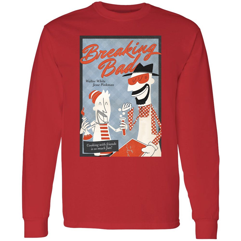 Long Sleeve T-Shirt - Y9S8XCW8 - Red - 14