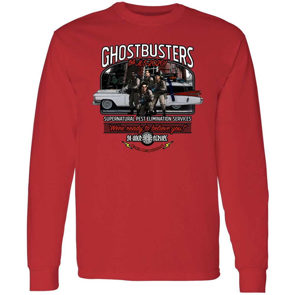 Long Sleeve T-Shirt - 44X2QKK6 - Red - 14
