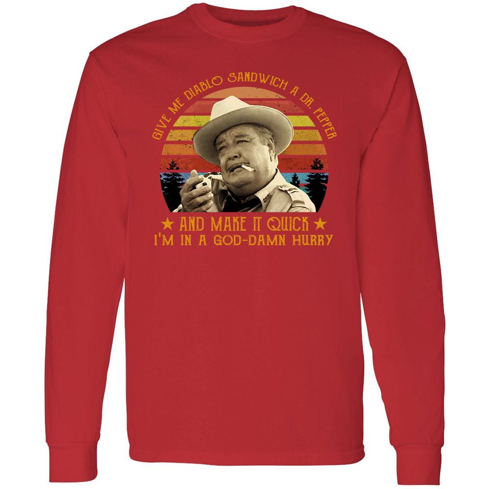 Long Sleeve T-Shirt - U8RZ1726 - Red - 14