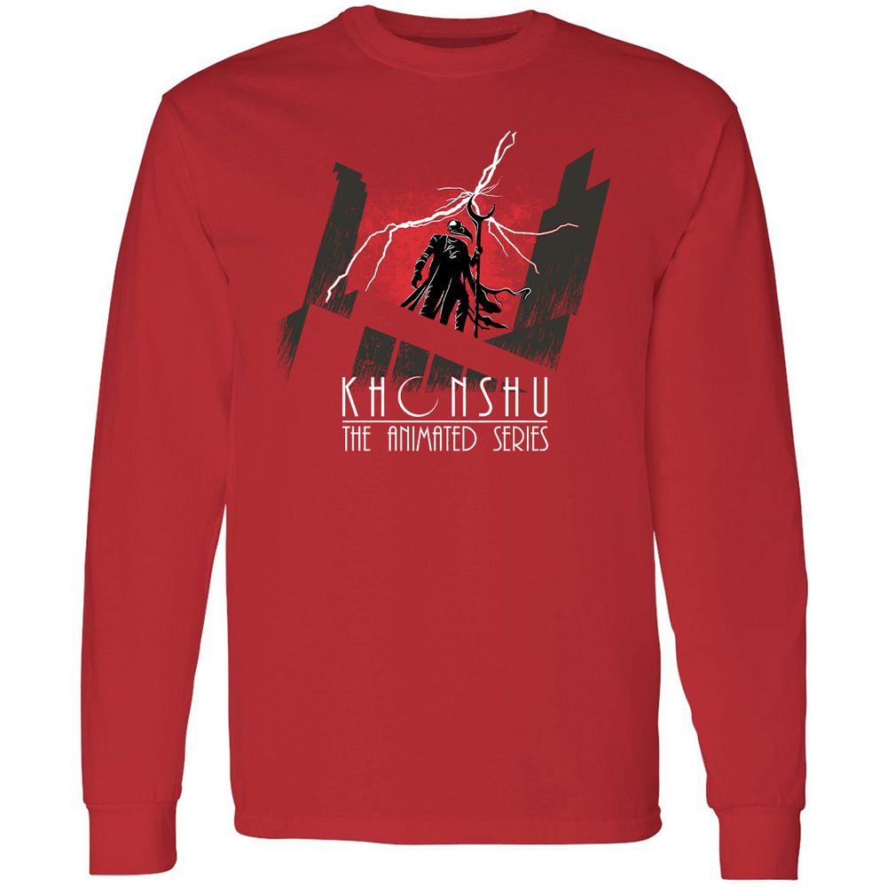 Long Sleeve T-Shirt - 4P9JNJLR - Red - 14