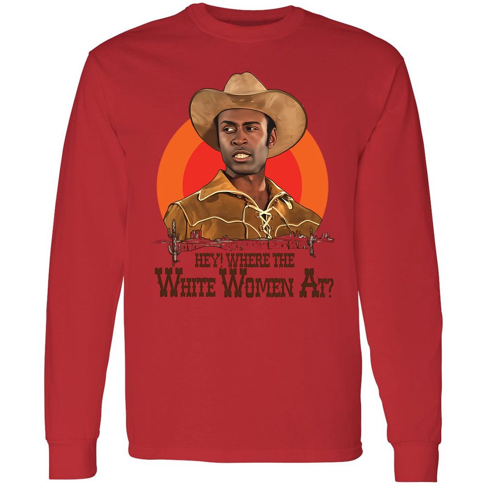 Long Sleeve T-Shirt - R7BMFEQR - Red - 14