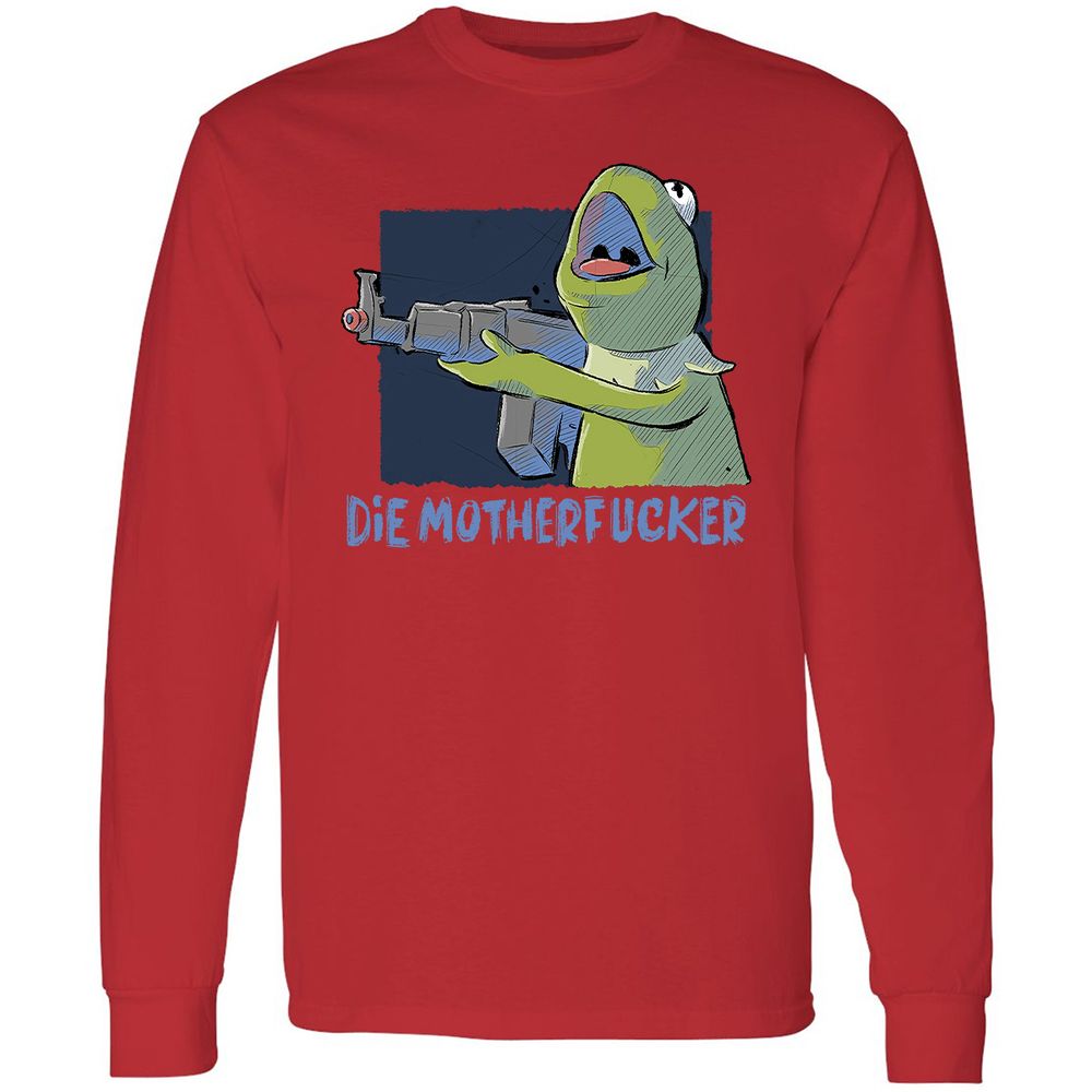 Long Sleeve T-Shirt - VL52X2L3 - Red - 14