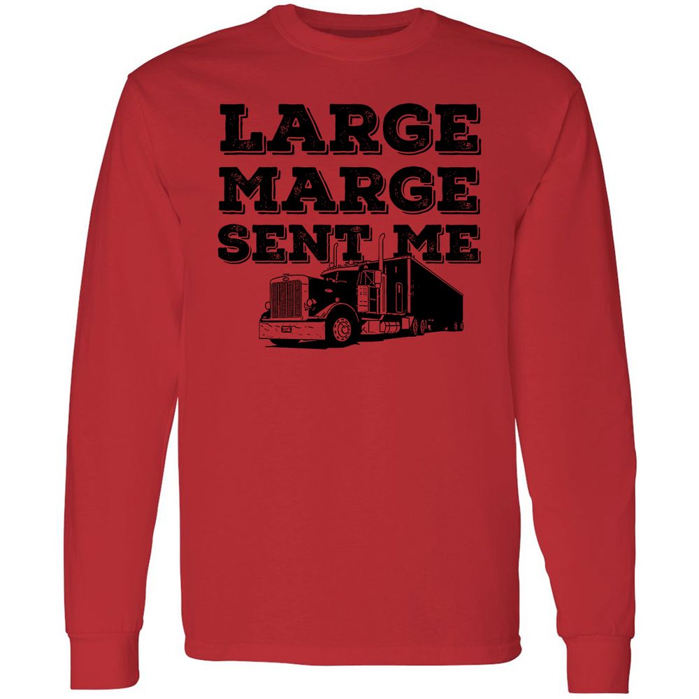 Long Sleeve T-Shirt - F2DF6MXV - Red - 14