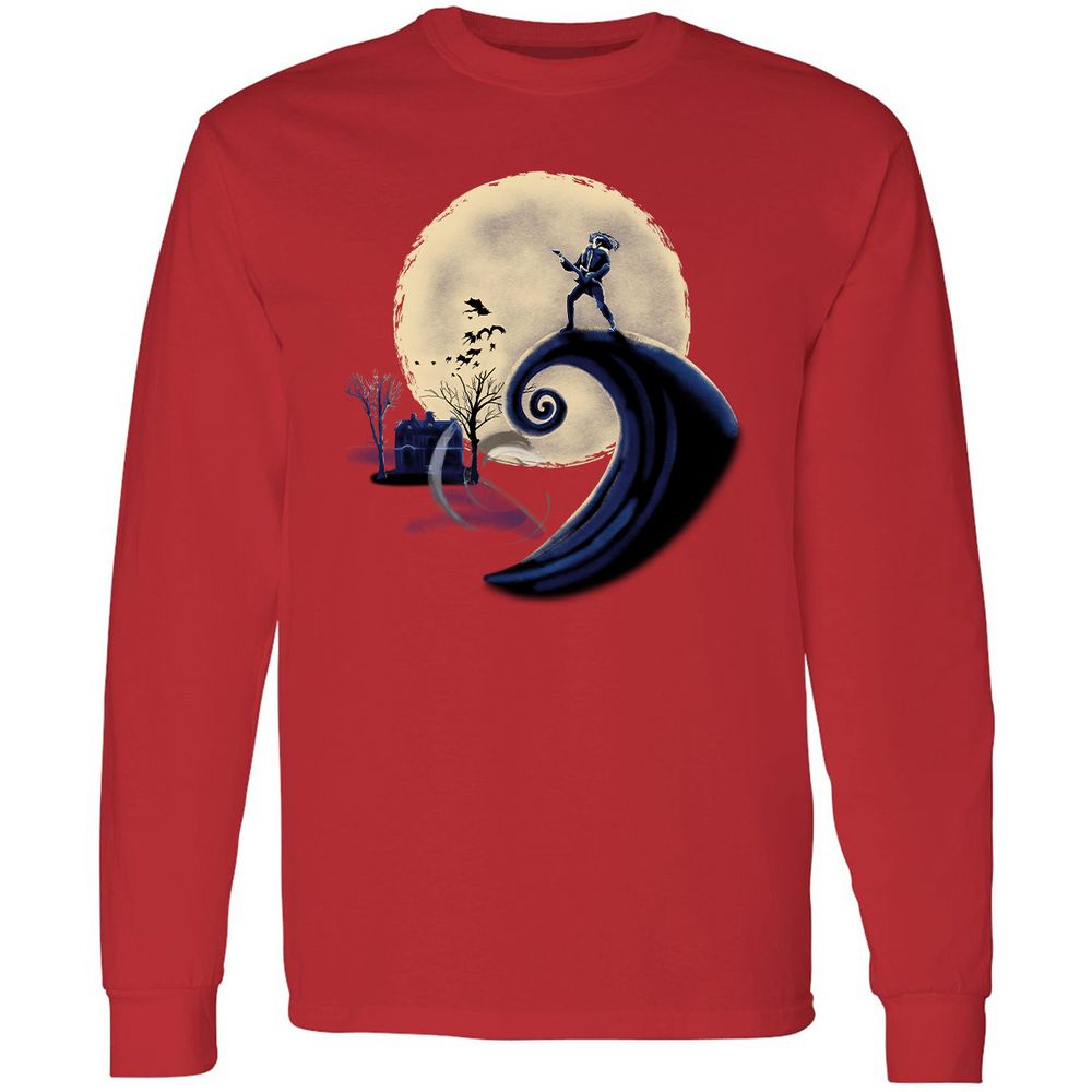 Long Sleeve T-Shirt - JRPPM5QK - Red - 14